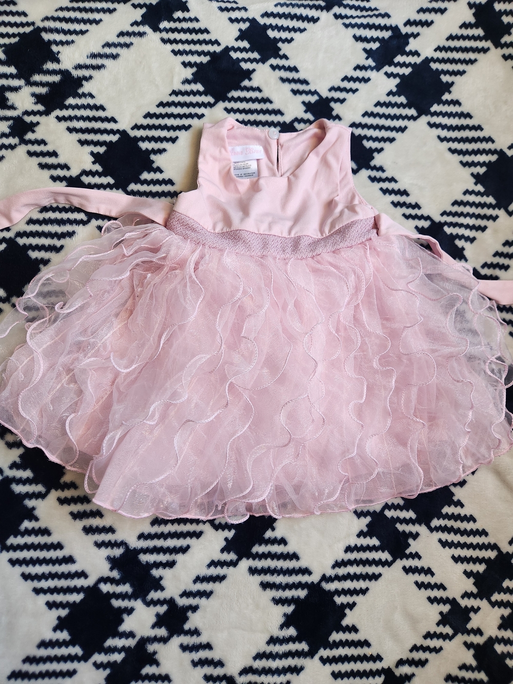 Bonnie Baby Pink Ruffle Baby Bottoms